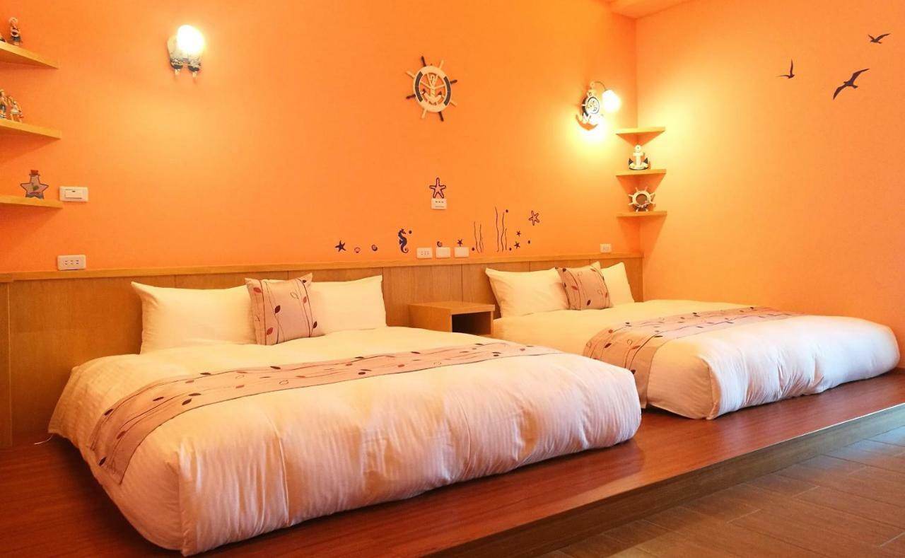 Love Ocean & Happy Bay Homestay Donggang Dış mekan fotoğraf