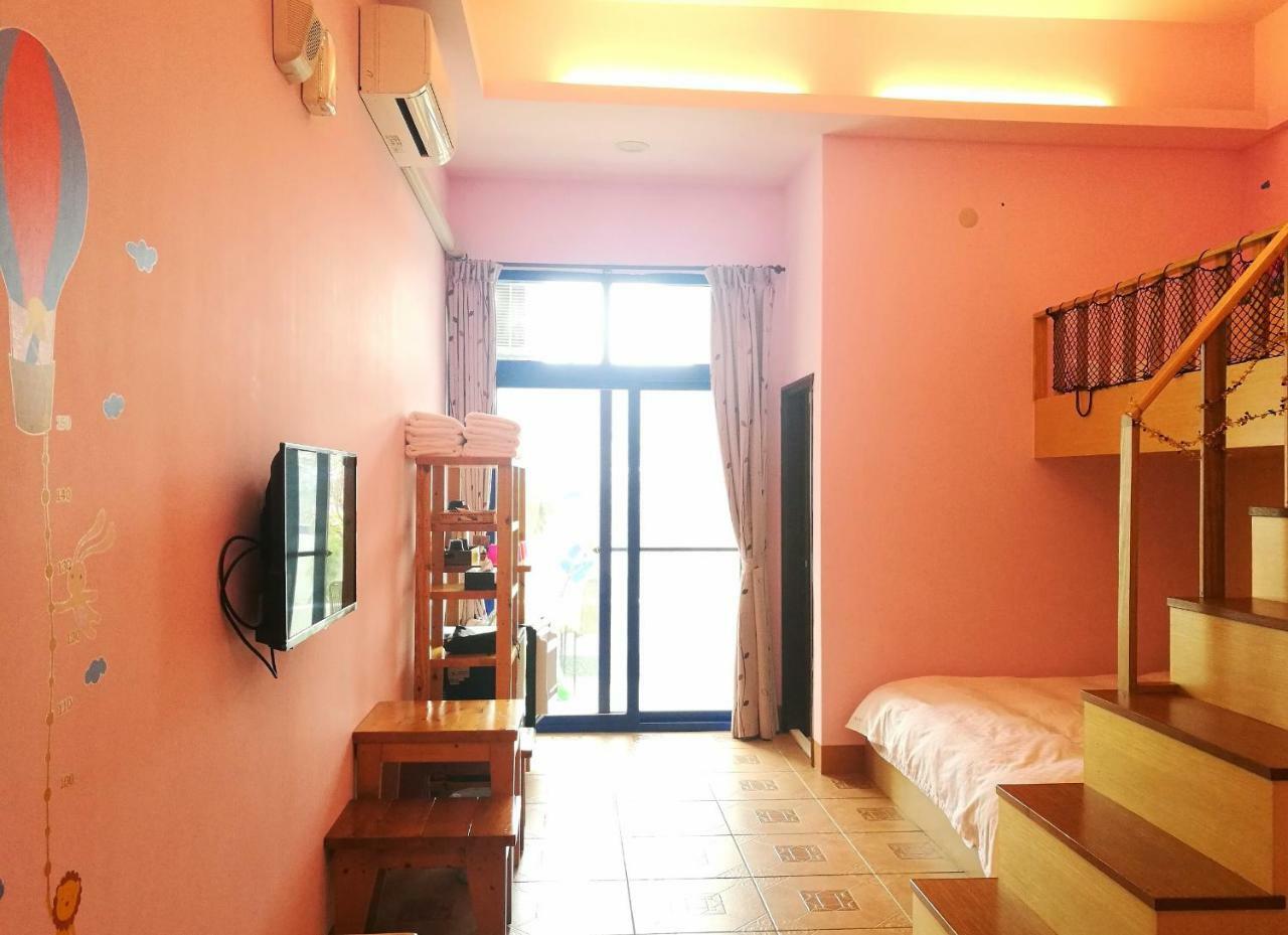 Love Ocean & Happy Bay Homestay Donggang Dış mekan fotoğraf
