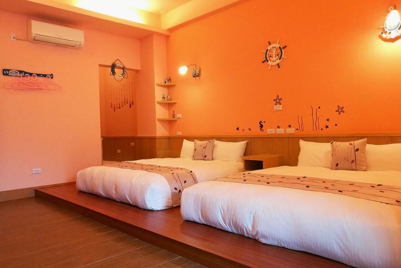 Love Ocean & Happy Bay Homestay Donggang Dış mekan fotoğraf