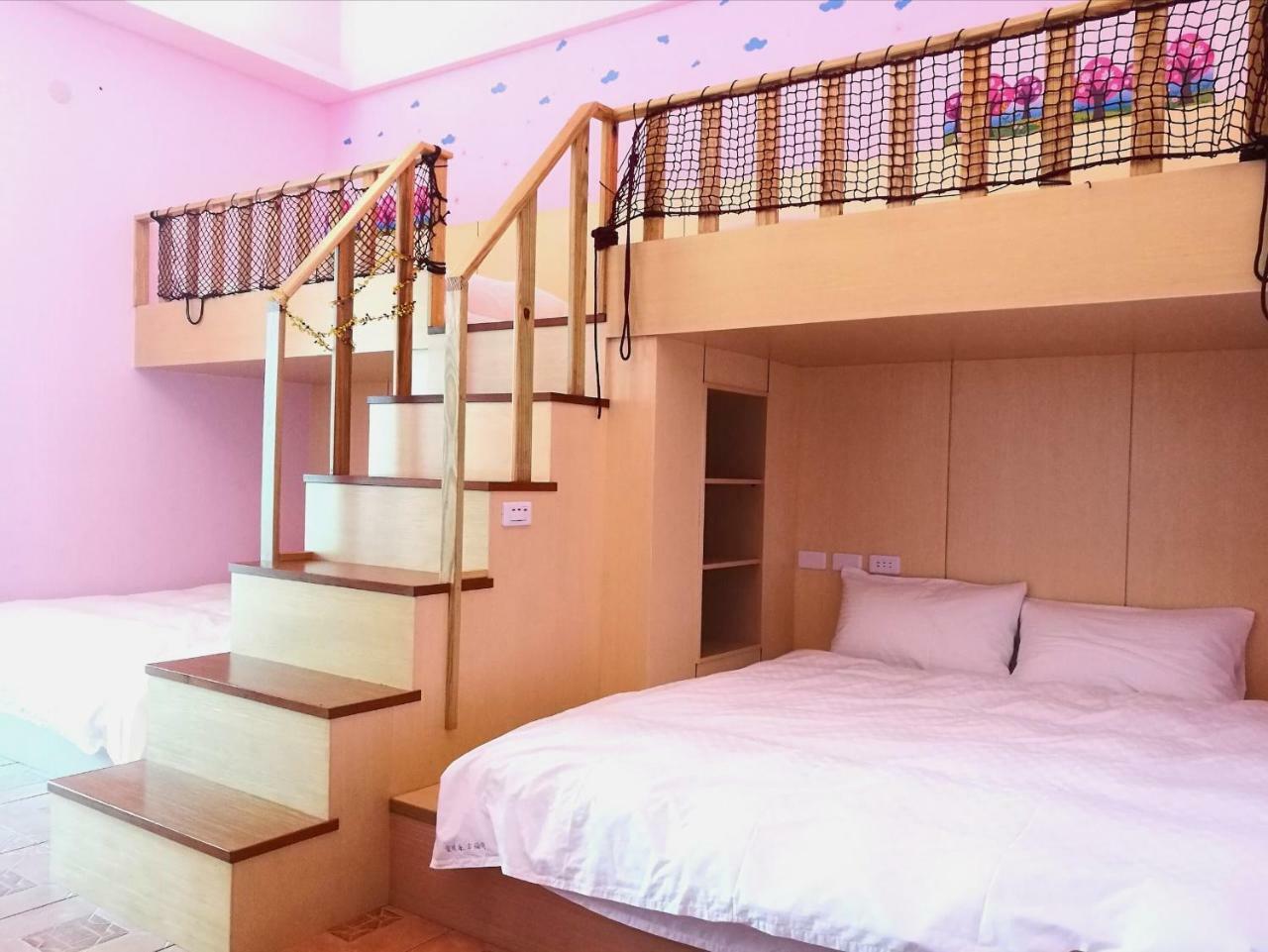 Love Ocean & Happy Bay Homestay Donggang Dış mekan fotoğraf