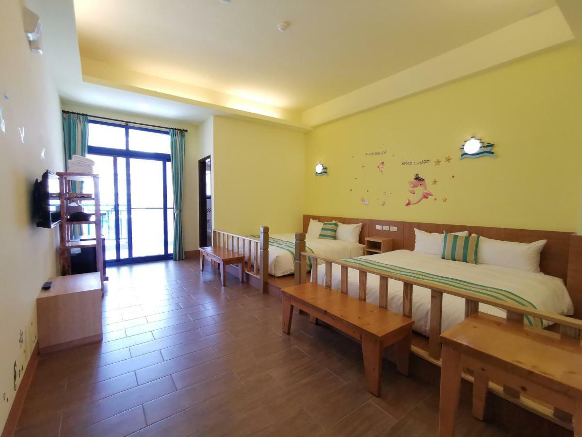 Love Ocean & Happy Bay Homestay Donggang Dış mekan fotoğraf